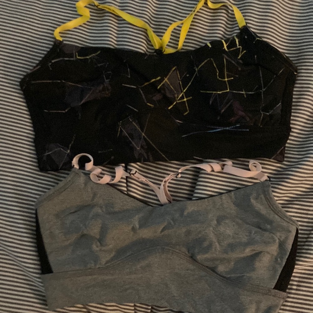 Set of two alala sports bras size m